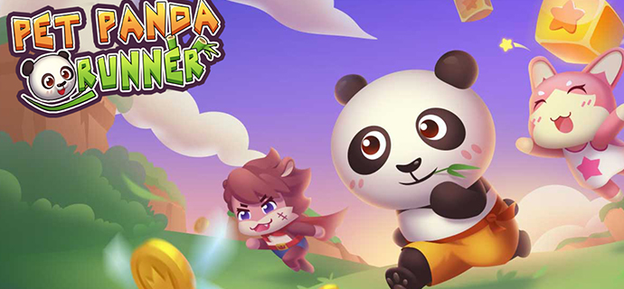 panda run game!